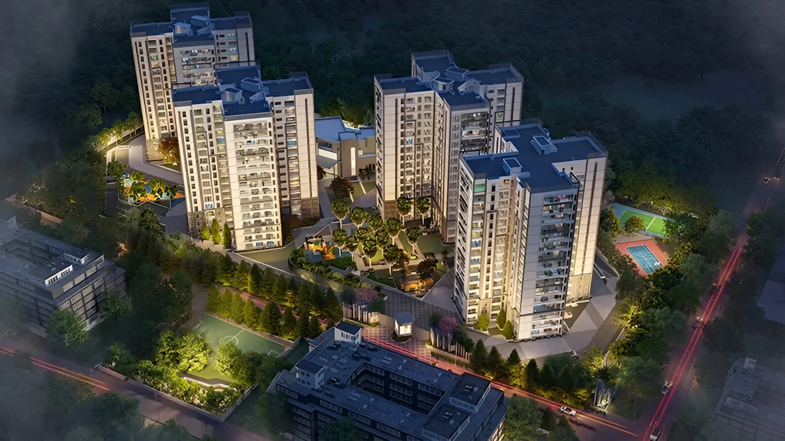 Pine-Forest-Apartment-in-Bangalore-Exterior 6